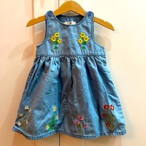 Stella McCartney kids denim dress SIZE 24 months.